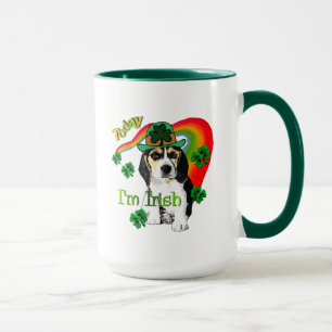 Mug Saint Patrick beagle