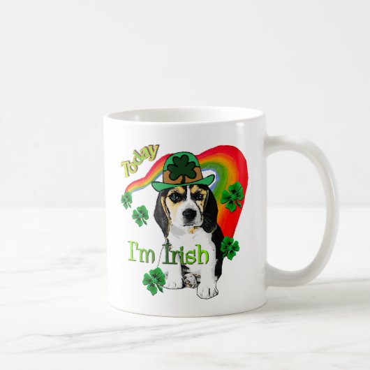Mug Saint Patrick beagle (Droite)
