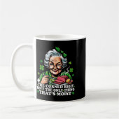 Mug Saint-Patrick inapproprié humour drôle de la Saint (Gauche)