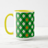 Mug Saint-Patrick irlandais couleur argyles (Gauche)