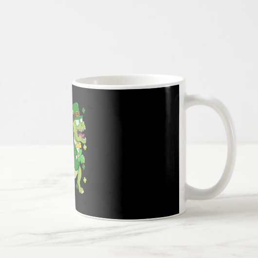 Mug Saint-Patrick Leprechaun Dinosaure Dino Joyeux St  (Droite)