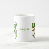 Mug Saint-Patrick personnalisé pour aide-soignant (Centre)