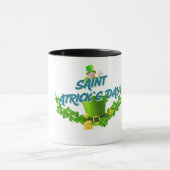 Mug Saint Patrick’s Day Shirt – Lucky Leprechaun Hat & (Centre)
