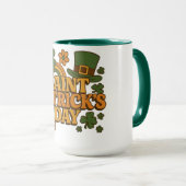 Mug Saint Patrick vintage années 70 (Devant droit)