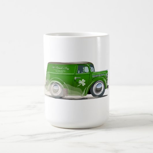 Mug  Saint Patrick vintage Cartoon Van (Centre)
