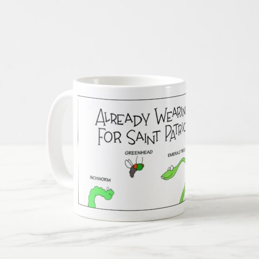 Mug Saint Patrick's Day (Devant gauche)