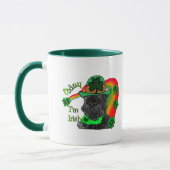 Mug Saint Patrick's Day Affenpinscher (Gauche)