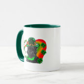 Mug Saint Patrick's Day Affenpinscher (Devant gauche)
