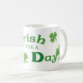 Mug Saint Patrick's Day Bichon (Devant droit)