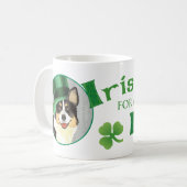 Mug Saint Patrick's Day Cardigan Welsh Corgi (Devant gauche)