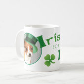 Mug Saint Patrick's Day Chihuahua (Devant gauche)