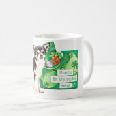 Mug Saint Patrick's Day Chihuahua's (Devant droit)