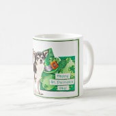 Mug Saint Patrick's Day Chihuahua's (Devant droit)