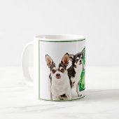 Mug Saint Patrick's Day Chihuahua's (Devant gauche)