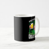 Mug Saint Patrick's Day Great again Funny Trump (Devant droit)