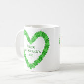 Mug Saint Patrick's Day Heart (Devant gauche)