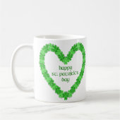 Mug Saint Patrick's Day Heart (Gauche)