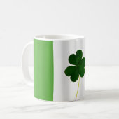 Mug Saint Patrick's Day Irlandais Drapeau Shamrock Irl (Devant gauche)