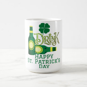 Mug Saint Patrick's Day Irlandais Shamrock de la chanc