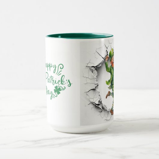 Mug Saint Patrick's Day Leprechaun (Centre)