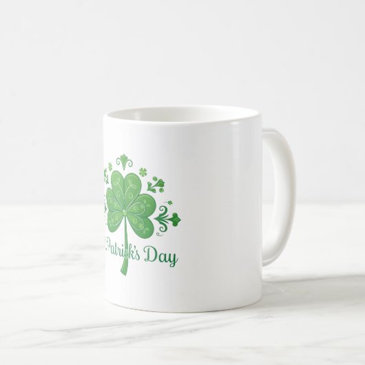 Mug Saint Patrick's Day Motif (Devant droit)