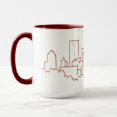 Mug Saint Paul, horizon du Minnesota (Gauche)