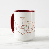 Mug Saint Paul, horizon du Minnesota (Devant gauche)