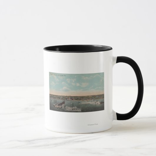 Mug Saint-Pétersbourg, FL - Vue sur le front de mer av (Droite)