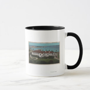Mug Saint-Pétersbourg, Floride - Aérien de Yacht