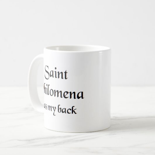 Mug saint philomène (Devant gauche)