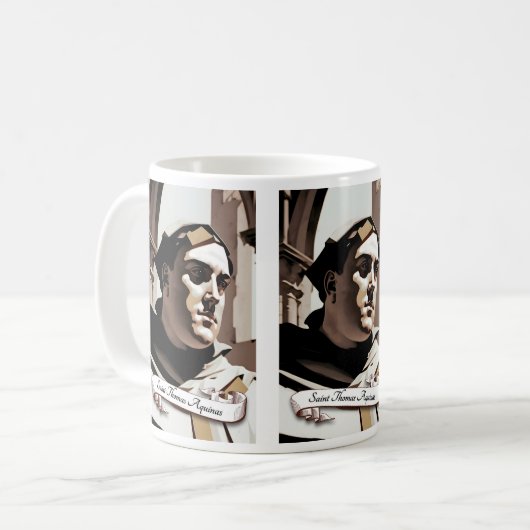 Mug Saint Thomas d'Aquin (Devant gauche)