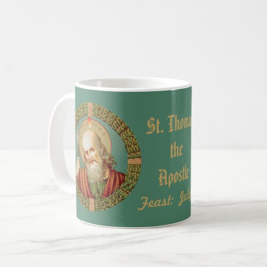 Mug Saint Thomas l'Apôtre (JMAS 12) (Devant gauche)