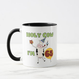 Mug Saint Vache J'ai 65 T-shirts et cadeaux d'annivers