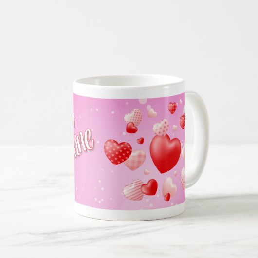 Mug Saint Valentin (Devant droit)
