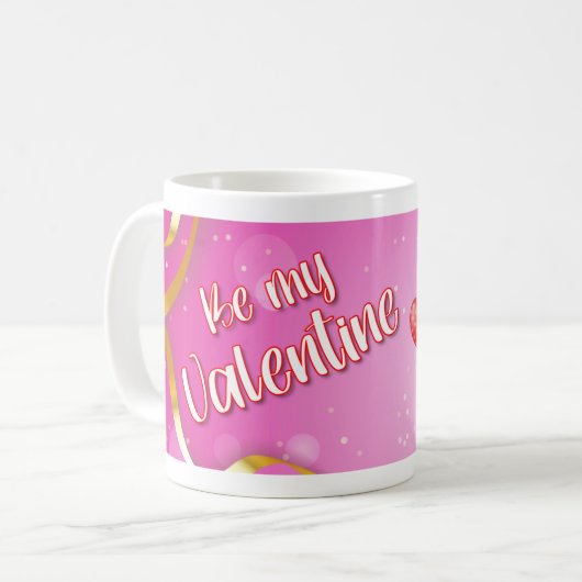 Mug Saint Valentin (Devant gauche)