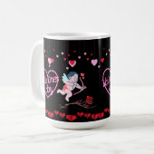 Mug Saint Valentin (Devant gauche)