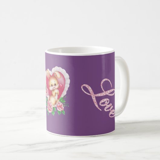 Mug Saint Valentin (Devant droit)
