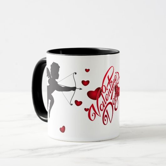 Mug Saint Valentin (Devant gauche)