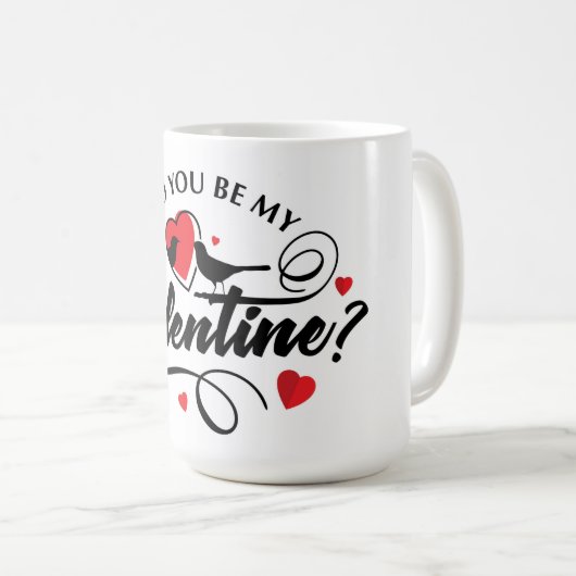 Mug Saint Valentin (Devant droit)