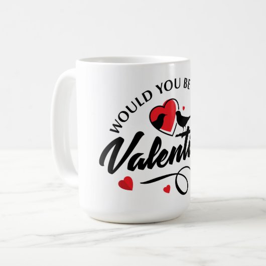 Mug Saint Valentin (Devant gauche)