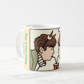 Mug Saint Valentin (Devant gauche)