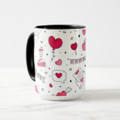 Mug Saint Valentin (Devant gauche)