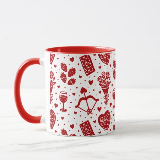 Mug Saint-Valentin (Gauche)