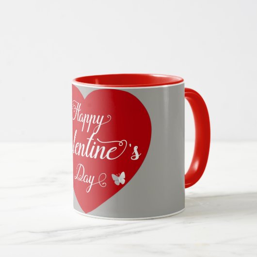 Mug Saint Valentin (Devant droit)