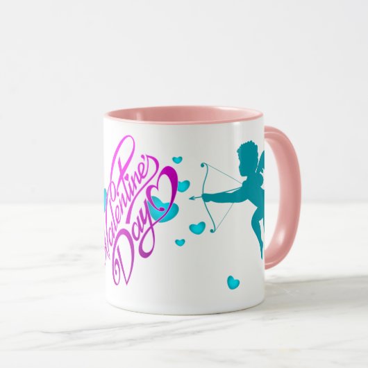 Mug Saint Valentin (Devant droit)