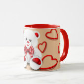 Mug Saint Valentin (Devant droit)