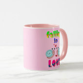 Mug Saint-Valentin (Devant droit)