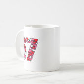 Mug Saint-Valentin 67 Meme Rempli de Cœurs Drôle S (Devant gauche)
