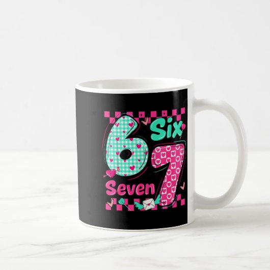 Mug Saint-Valentin 6 7 Six Sept Cœurs Couple Prépa  (Droite)