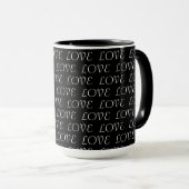 Mug Saint Valentin - Amour (Devant droit)